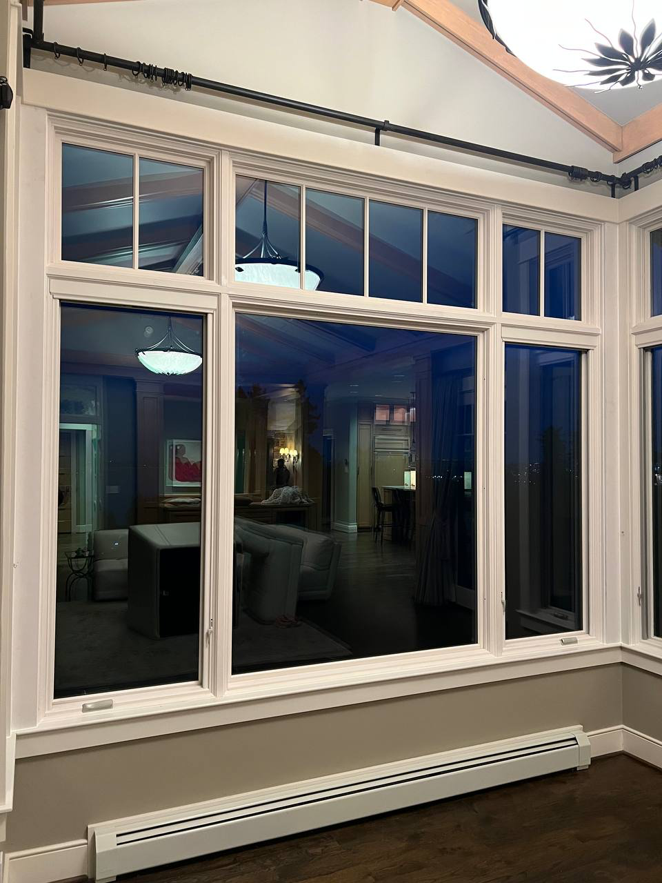 Elegant interior window