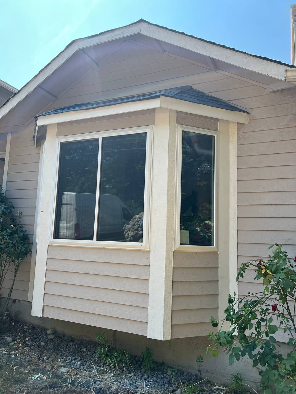 Bay window installation